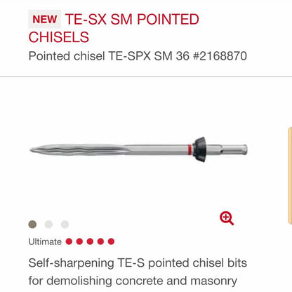 HILTI TE-SPX SM / TE-SX SM Point Chisel 36 360MM