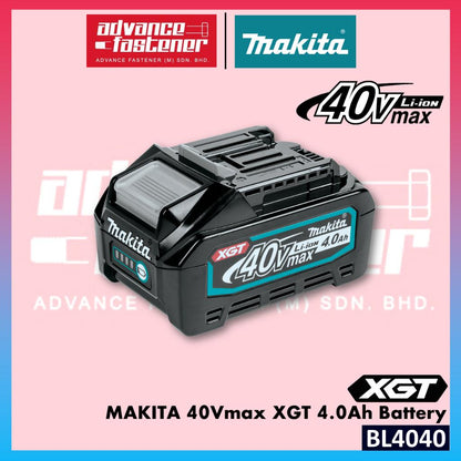 MAKITA BL4020 / BL4025 / BL4040 / BL4050F / BL4080 40Vmax XGT 2.0Ah / 2.5Ah / 4.0Ah / 5.0Ah / 8.0Ah Battery