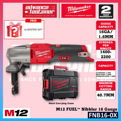 Milwaukee FNB16-401X / FNB16-0X M12 FUEL Nibbler 16 Gauge