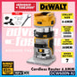 DeWalt DCW600N-XJ 18V XR Cordless Router 6MM , 8MM