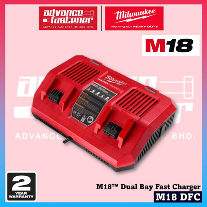 MILWAUKEE M18 Batteries & Charger 3.0Ah 5.0Ah 6.0Ah 8.0Ah 12.0Ah RED-LITHIUM-ION & FORGE Battery