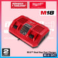 MILWAUKEE M18 Batteries & Charger 3.0Ah 5.0Ah 6.0Ah 8.0Ah 12.0Ah RED-LITHIUM-ION & FORGE Battery