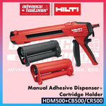 HILTI HDM 500 / CR 500 / CB 500 Manual Adhesive Dispenser / Cartridge Holder