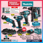 *LIMITED OFFER* MAKITA 12Vmax Cordless Combo Set ( DF333DZ Cordless  Driver Drill / TD110DZ Cordless Impact Driver / HR166DZ Brushless Rotary Hammer / JV101DZ Cordless Jig Saw / JR105DZ Cordless Recipro Saw )