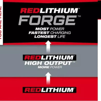 MILWAUKEE M18 Batteries & Charger 3.0Ah 5.0Ah 6.0Ah 8.0Ah 12.0Ah RED-LITHIUM-ION & FORGE Battery