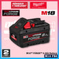 MILWAUKEE M18 Batteries & Charger 3.0Ah 5.0Ah 6.0Ah 8.0Ah 12.0Ah RED-LITHIUM-ION & FORGE Battery