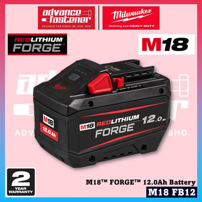 MILWAUKEE M18 Batteries & Charger 3.0Ah 5.0Ah 6.0Ah 8.0Ah 12.0Ah RED-LITHIUM-ION & FORGE Battery
