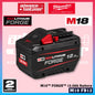 MILWAUKEE M18 Batteries & Charger 3.0Ah 5.0Ah 6.0Ah 8.0Ah 12.0Ah RED-LITHIUM-ION & FORGE Battery