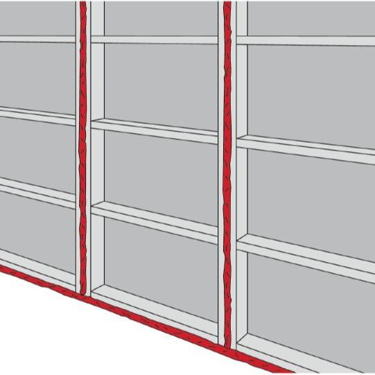 Hilti CF-F 750 Filling Foam / Fire Safety (For air-sealing, filling and insulating gaps and cracks)