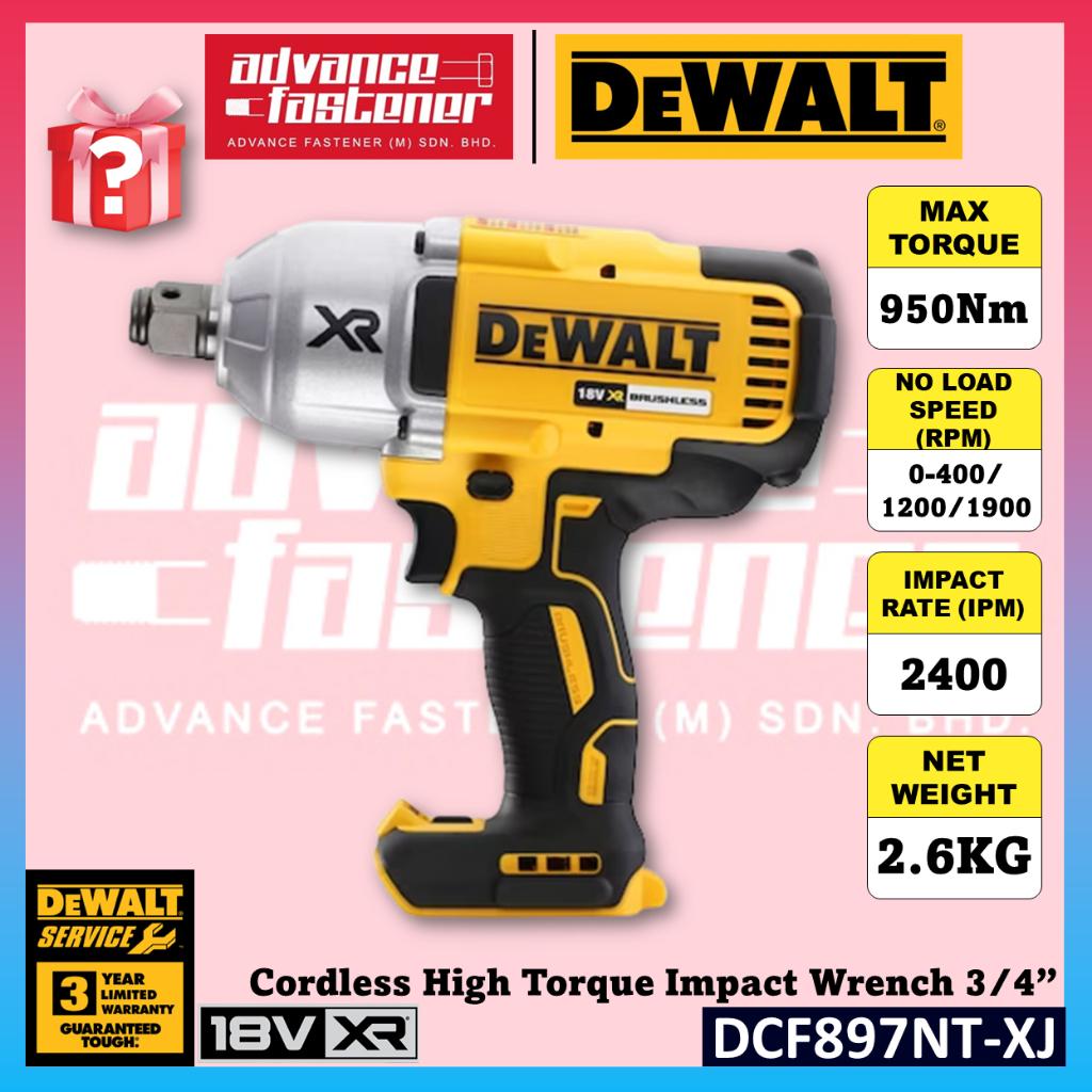DeWalt DCF897NT-XJ 18V XR Cordless High Torque Impact Wrench 3/4”