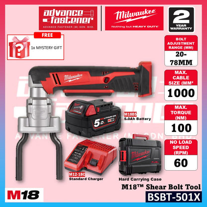Milwaukee BSBT-502X / BSBT-0X0 M18 Shear Bolt Tool
