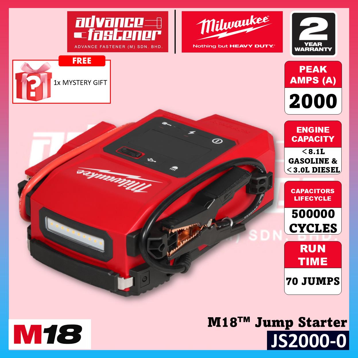 Milwaukee JS2000-501 / JS2000-0 M18 Jump Starter