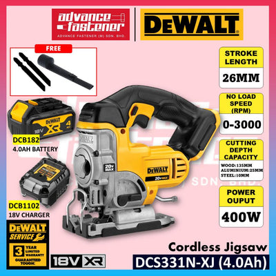 DeWalt DCS331N-XJ 18V XR Cordless Jigsaw