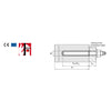 HILTI HAS 8.8 Anchor Rod M12 x 120 / M12 x 160 / M16 x 190 / M16 x 260 ( 8.8 Carbon Steel )