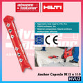 Hilti HVU2 Anchor capsule Adhesive capsule M12x110 / 1 pcs ( Hybrid urethane methacrylate adhesive )