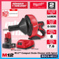 Milwaukee BDC6-202C / BDC6-0C M12 Compact Drain Cleaner w/ Spiral Diameter 6MM