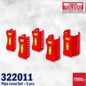 Toledo 322011 Pipe Level Set – 5 pcs