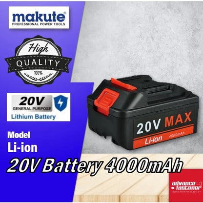 EUROHIT / MAKUTE / QNINE Q9 Li-ion 20V 4.0Ah Battery 4000mAh and Battery Charger 【Lithium】**Same Use**