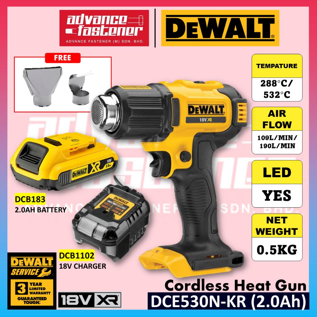 DeWalt DCE530N-KR 18V XR Cordless Heat Gun