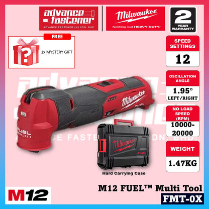 Milwaukee FMT-401X / FMT-0X M12 FUEL Oscillating Multi Tool
