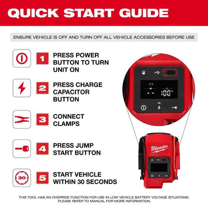 Milwaukee JS2000-501 / JS2000-0 M18 Jump Starter