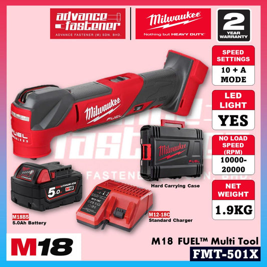 Milwaukee FMT-501X / FMT-0X0 M18 FUEL Multi Tool