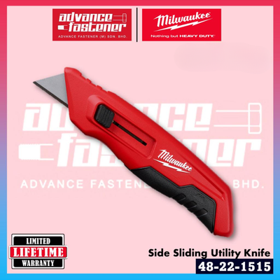 Milwaukee 48-22-1515 / 48-22-1516 Side Sliding Utility Knife / Compact Side Sliding Utility Knife