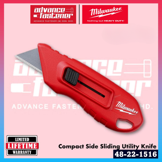 Milwaukee 48-22-1515 / 48-22-1516 Side Sliding Utility Knife / Compact Side Sliding Utility Knife