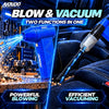AKAIDO AKJET130 Brushless 2 IN 1 Jet Blower & Vacuum