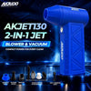 AKAIDO AKJET130 Brushless 2 IN 1 Jet Blower & Vacuum