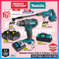 MAKITA DHW180+DHP482 COMBO (HIGH PRESSURE WASHER + IMPACT DRILL COMBO)
