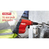 HILTI TE 800-AVR Concrete Demolition Hammer 1850W 21J
