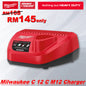 MILWAUKEE M12 Batteries And Chargers For 2.0Ah / 3.0Ah / 4.0Ah / 6.0Ah RED-LITHIUM™-ION Battery