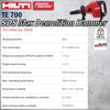 HILTI TE 700-AVR SDS Max Demolition Hammer 1300W 11.5J