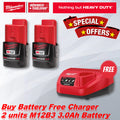 M12B3 3.0Ah Battery