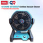 Q9 QNINE QET255CJF 21V 2IN1 Cordless Jobsite Fan