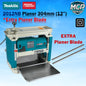 MAKITA 2012NB Table Wood Planer 304MM (12”) *ADD-ON Planer Blade & Dustor
