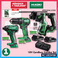 HIKOKI KC18DHW 18V Cordless Combo Set ( DH18DPA Rotary Hammer / DC18DD Impact Drill / WH18DD Impact Driver )