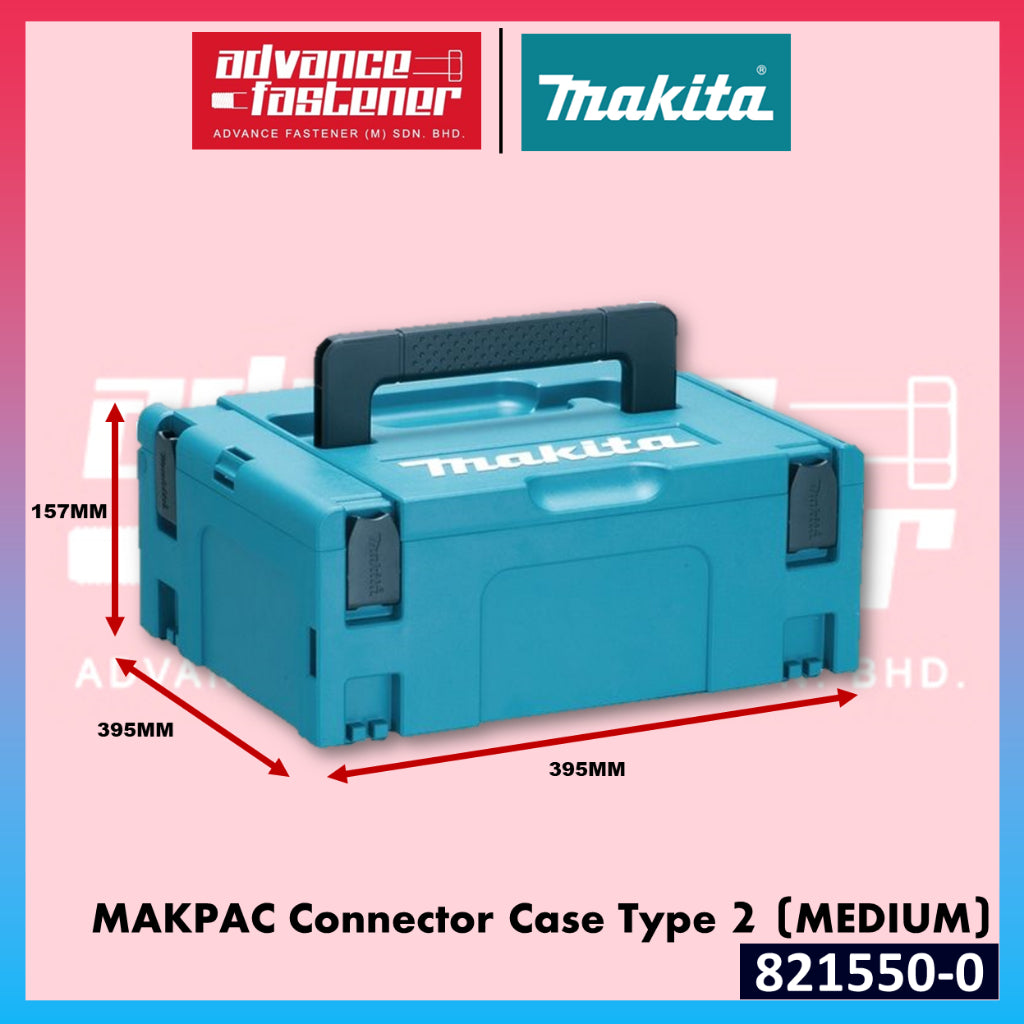 MAKITA Makpac Connector Case 4 Types (Small / Medium / Large / Largest) Full Set / Makpac Organizer