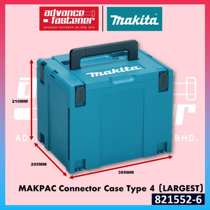 MAKITA Makpac Connector Case 4 Types (Small / Medium / Large / Largest) Full Set / Makpac Organizer