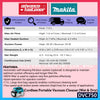 MAKITA DVC750LZ / DVC750LZX1 /DVC750LZX3 18V Cordless Portable Vacuum Cleaner (Wet & Dry)