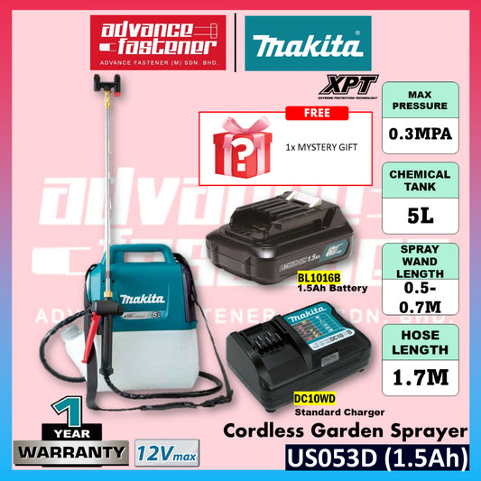 MAKITA US053 12Vmax Cordless Garden Sprayer