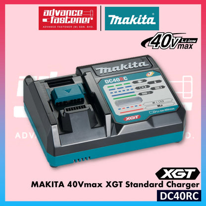 MAKITA DC40RA / DC40RC / DC40RB 40Vmax XGT Fast Charger / Standard Charger / Dual Port Fast Charger