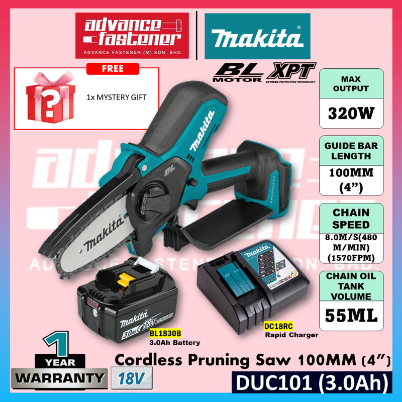 MAKITA DUC101Z 18V Cordless Pruning Saw 100MM ( 4