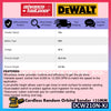 DeWalt DCW210N-XJ 18V XR Cordless Random Orbital Sander 125MM (5