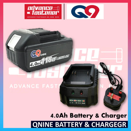 EUROHIT / MAKUTE / QNINE Q9 Li-ion 20V 4.0Ah Battery 4000mAh and Battery Charger 【Lithium】**Same Use**