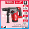 Milwaukee M18 FUEL™ CHIP & GRIND KIT - FHX Rotary Hammer FID3 Impact Driver FPD3 Driver Drill FSAG100XB Braking Grinder