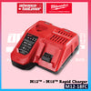 MILWAUKEE M18 Batteries & Charger 3.0Ah 5.0Ah 6.0Ah 8.0Ah 12.0Ah RED-LITHIUM™-ION & FORGE Battery