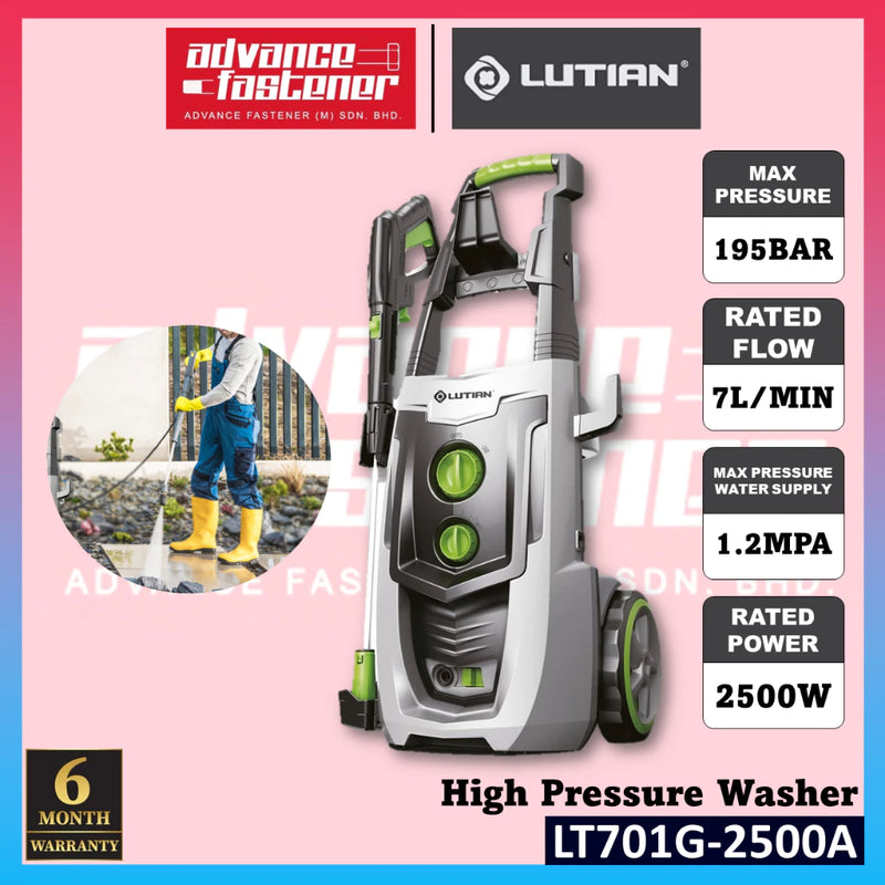 Lutian LT701G-2500A High Pressure Washer 2500W