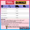 DeWalt DCF809N-KR 18V XR Cordless Atomic Compact Impact Driver